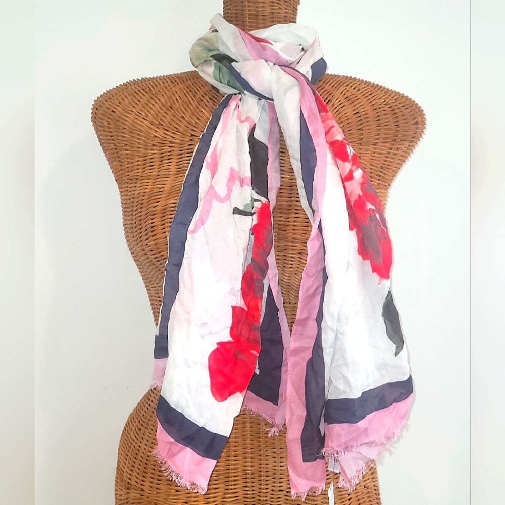 NWT Floral Talbots Scarf